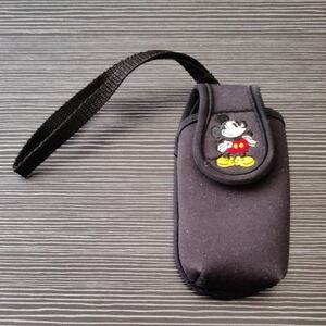 Disney Black Holster with Mickey Mouse Embroidery